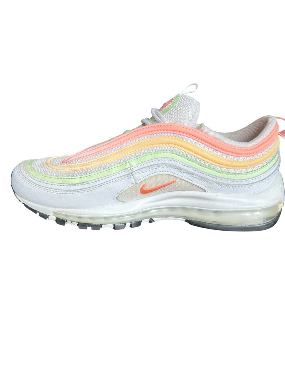 Nike Air Max 97 Essential "White Melon Mint Volt" women's sneakers - Picture 2 of 12